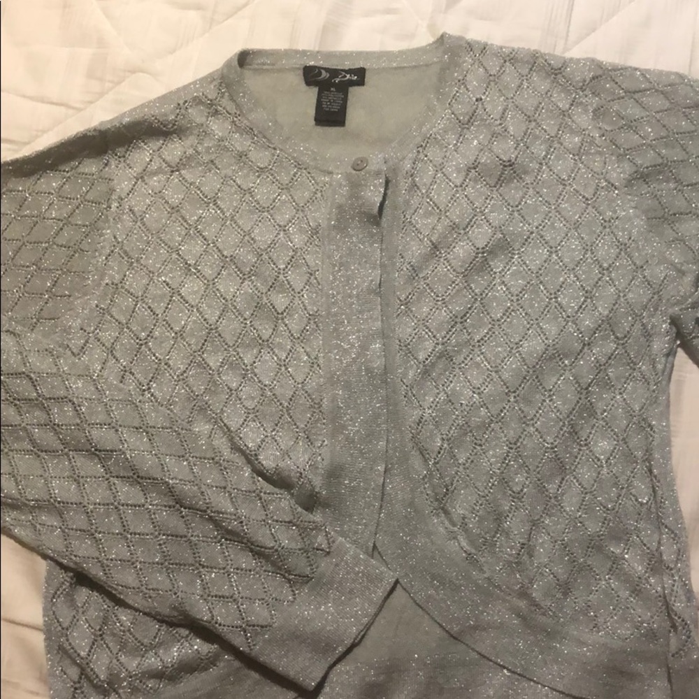 Dollz XL cardigan for women  gray